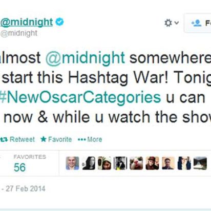 twitter-#newoscarcategories