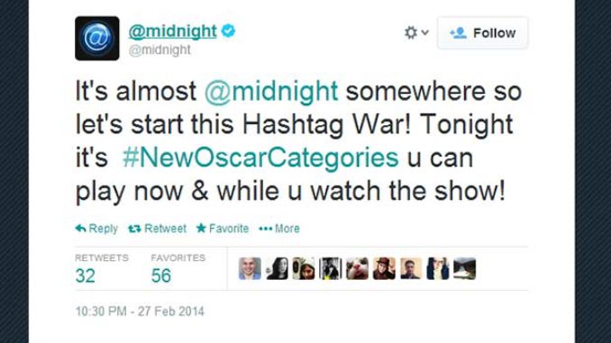 twitter-#newoscarcategories